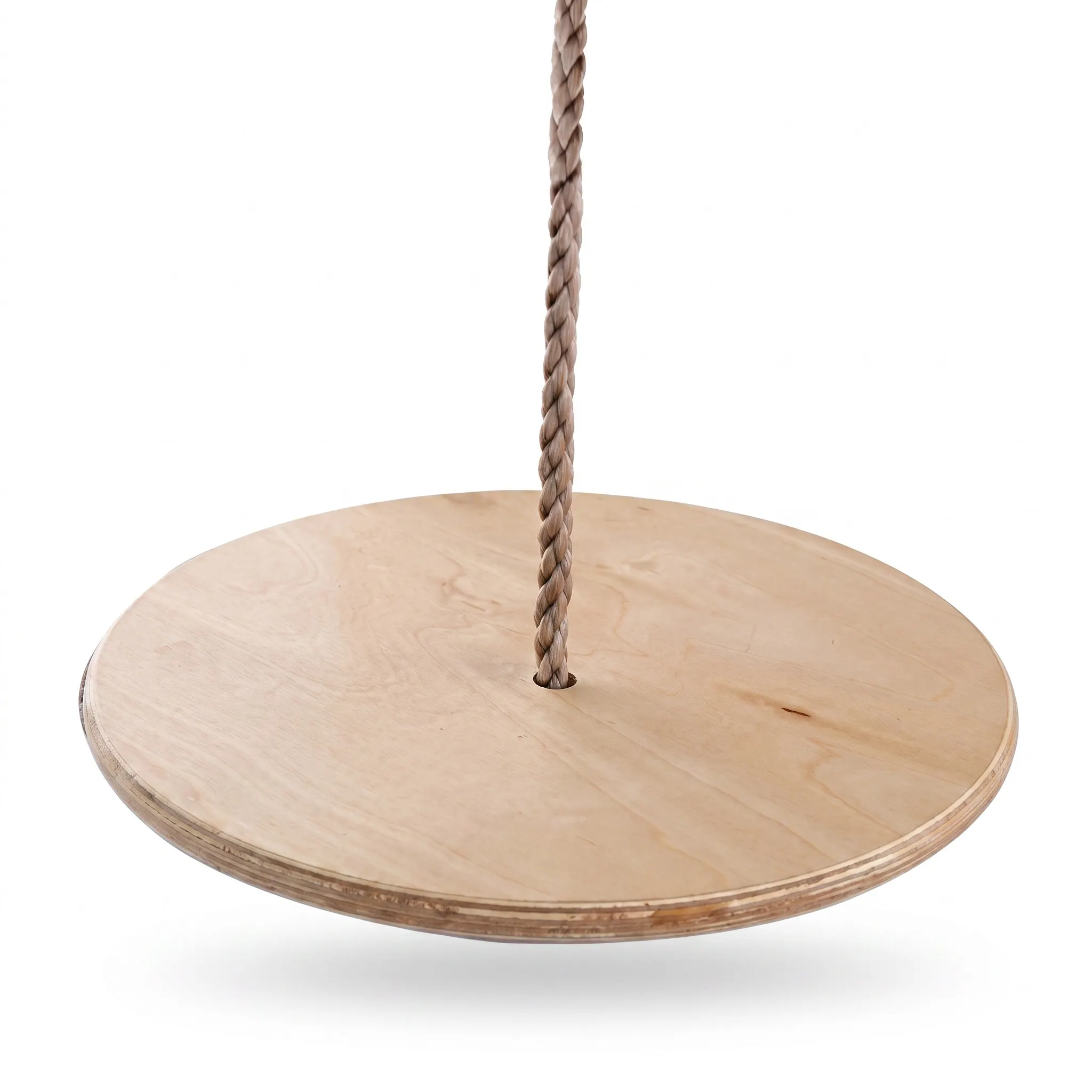 Columpio Clasico de Madera Redondo