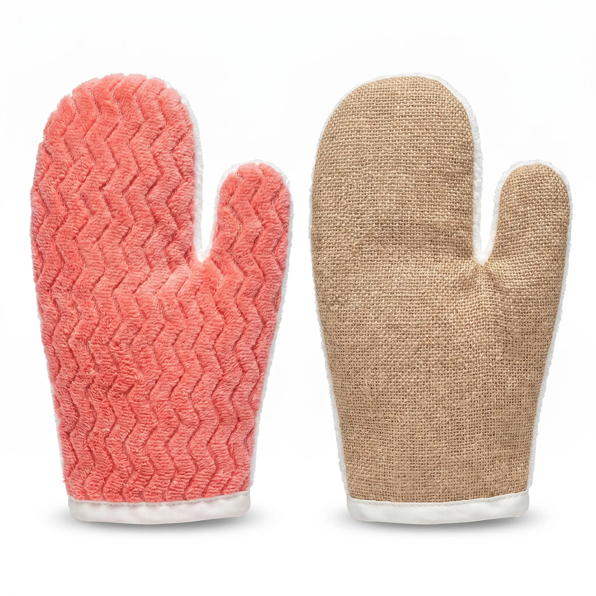 Guantes con Telas de Diferentes Texturas para Estimulacion